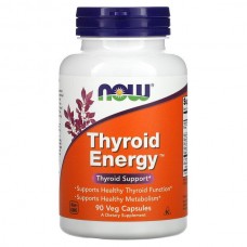 Now Foods, Thyroid Energy, 90 растительных капсул Now Foods, Thyroid Energy, 90 растительных капсул